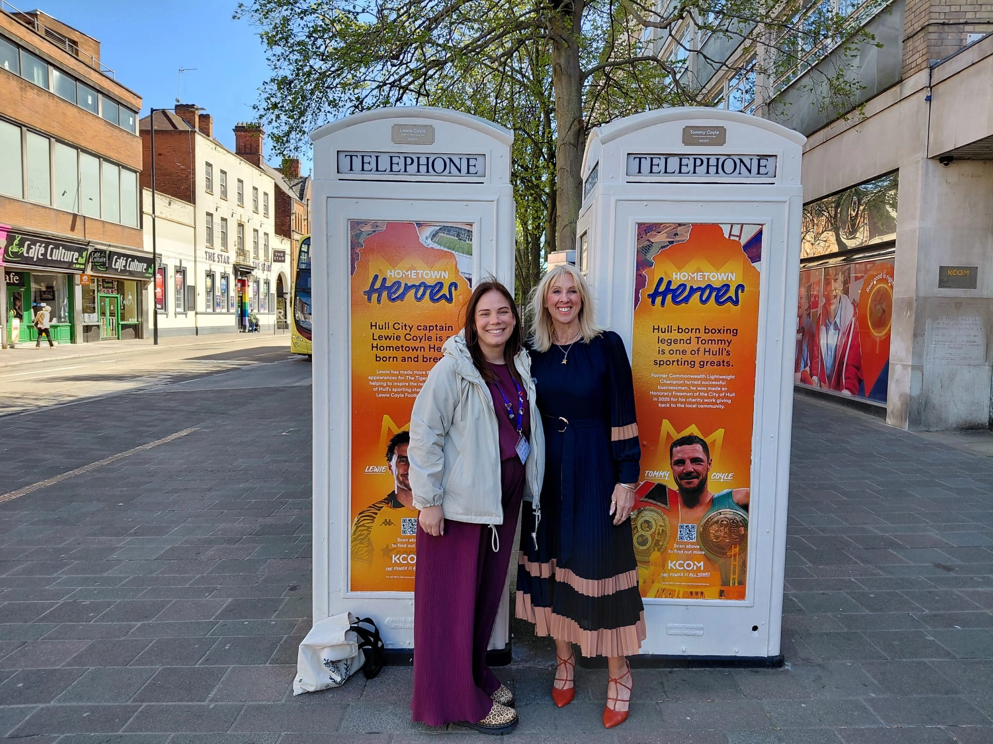 Jo Kent proudly recognised with KCOM Home Town Heroes Award